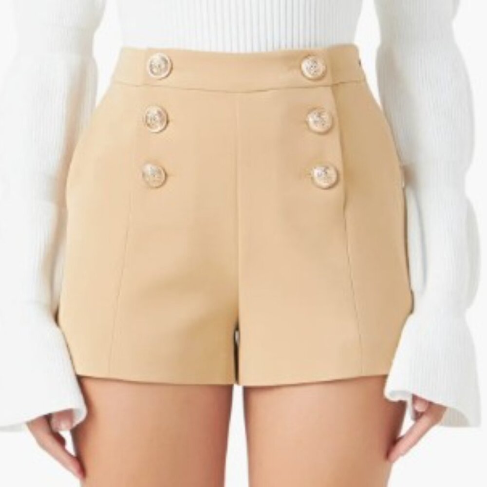 Endless Rose Tan Sailor Skort